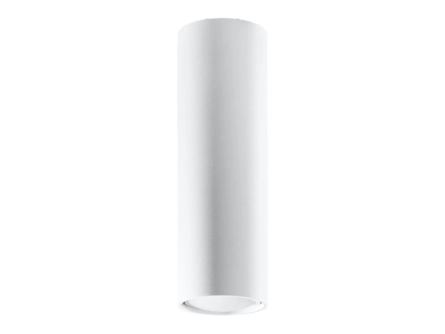 New Sollux Lighting Lámparas de techo Toris moderno de acero - 1 fuentes luminosas 3000K - L.6 x A.20 cm - Blanco