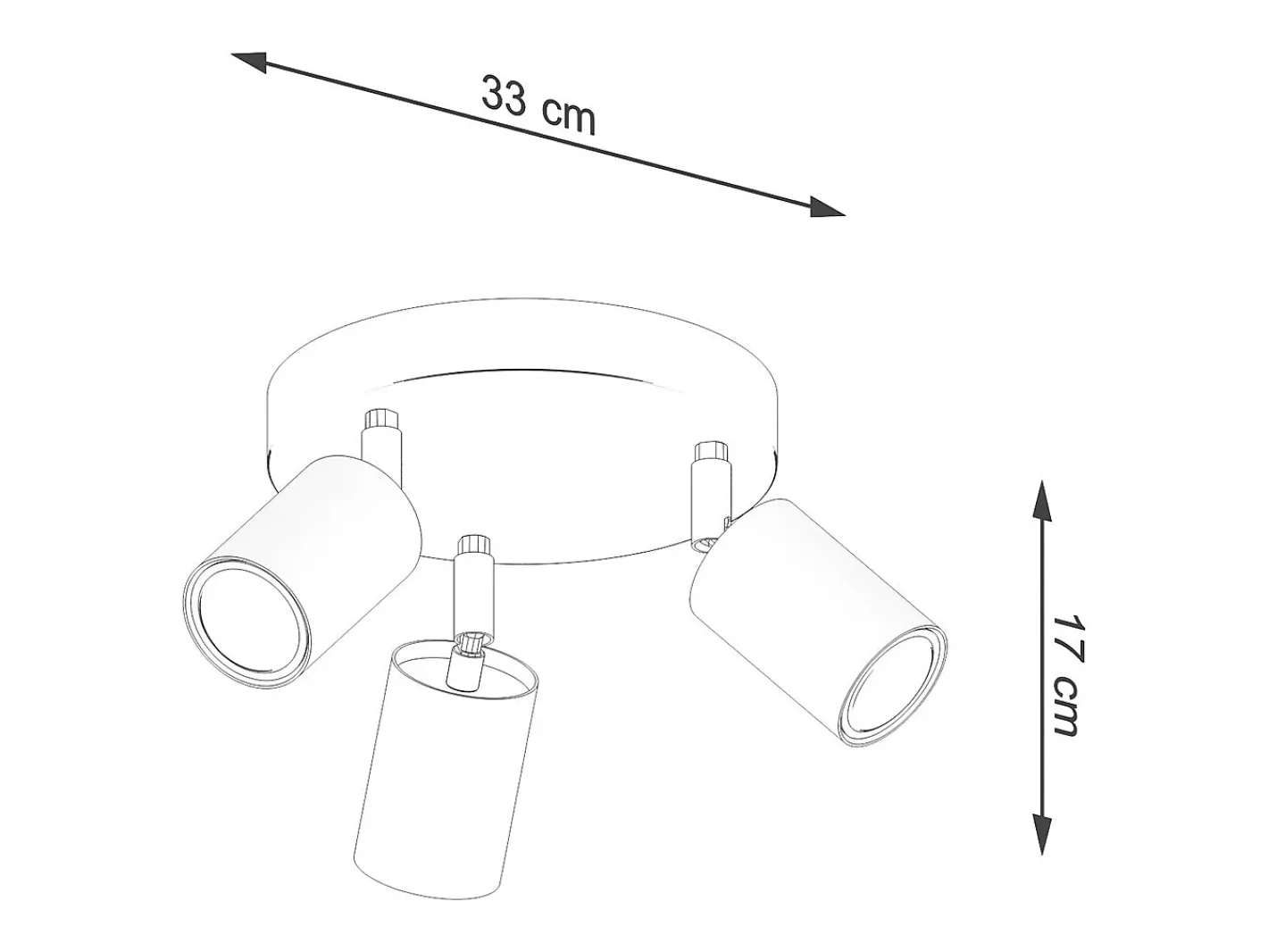 Sollux Lighting Lámparas De Techo Verdo Escandinavo De Acero/Madera - 3 Fuentes Luminosas - L.33 X A.17 Cm - Madera Blanca Blanco Best