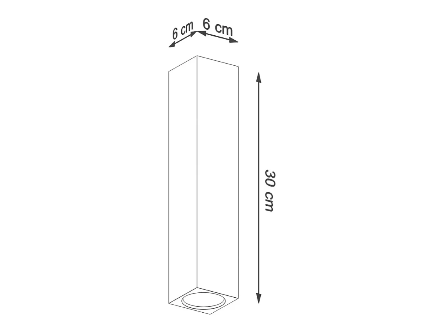 Sollux Lighting Lámparas de techo Zezu escandinavo de madera - 1 fuentes luminosas 3000K - L.6 x A.30 cm - roble Marru00f3n Clearance