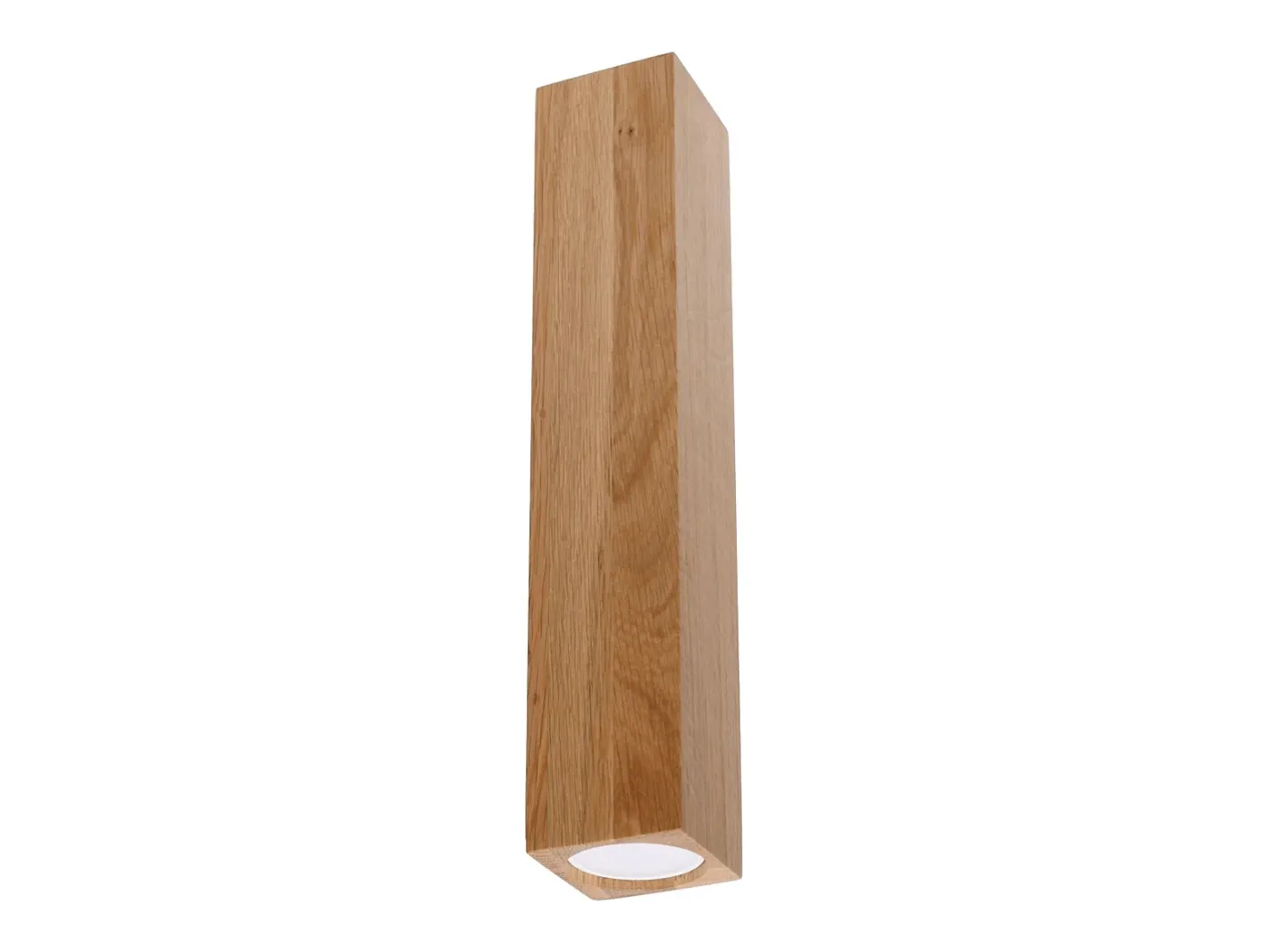 Sollux Lighting Lámparas de techo Zezu escandinavo de madera - 1 fuentes luminosas 3000K - L.6 x A.30 cm - roble Marru00f3n Clearance
