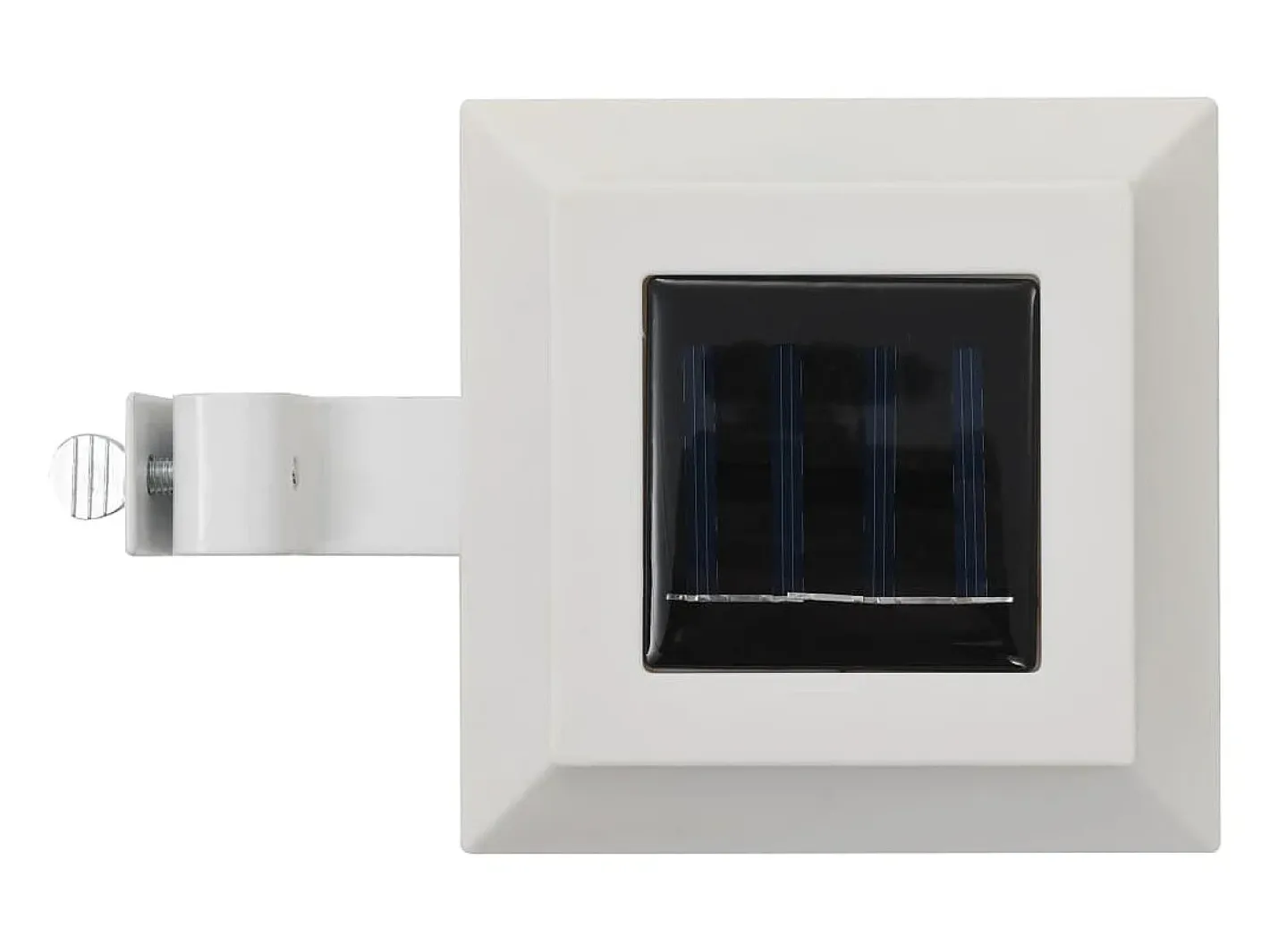 Iluminación Exterior-Lámparas solares de exterior LED cuadradas 6 uds 12 cm ES829698 Blanco