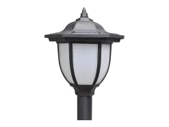 Iluminación Exterior-Lámparas solares de jardín con valla de cadena ES542640 Gris