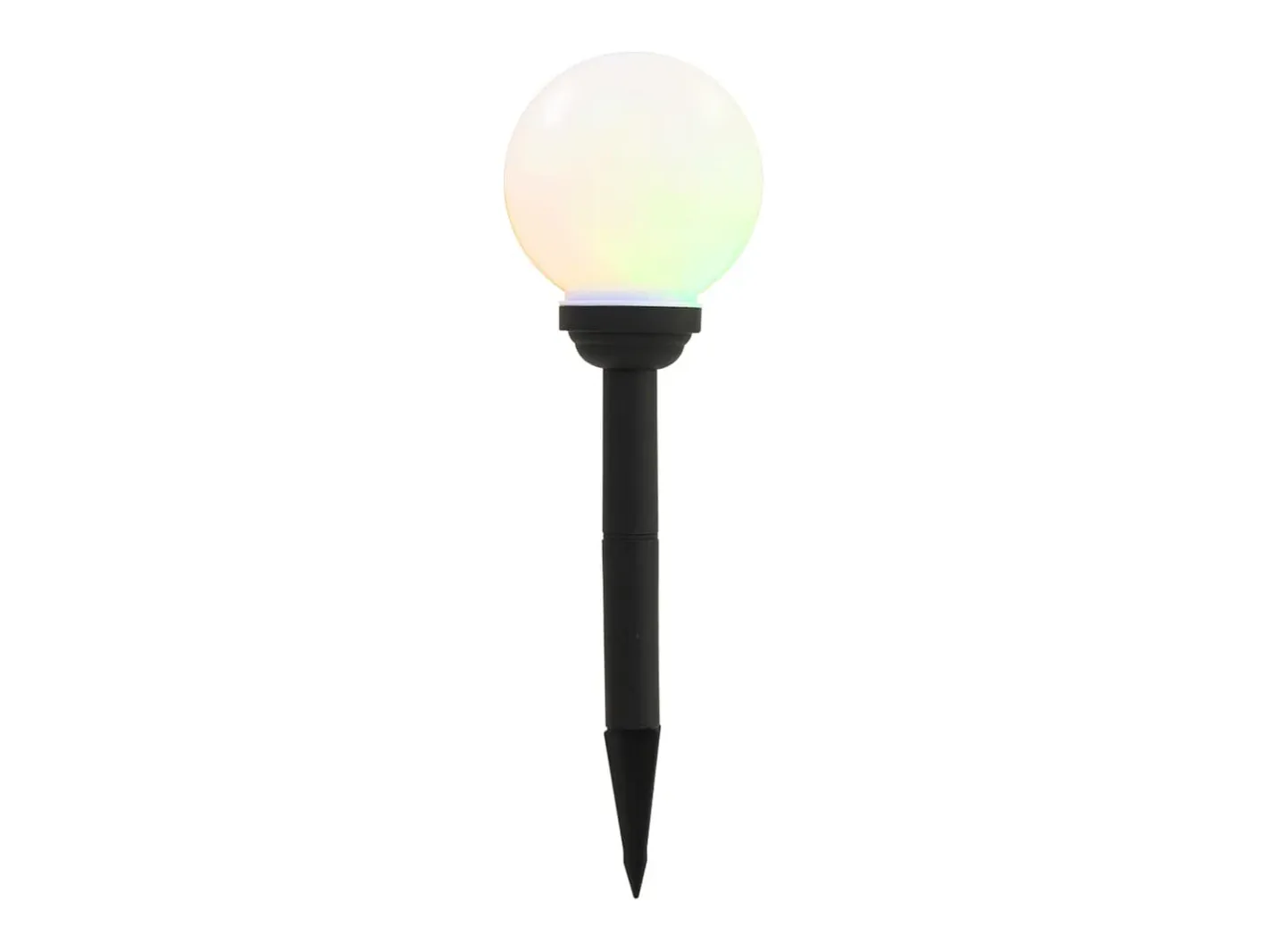 Lámparas solares esféricas de exterior 4 uds LED RGB 15 cm ES291450 Blanco Outlet