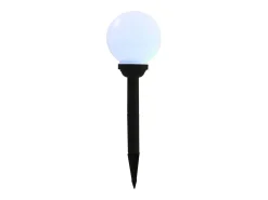 Clearance Lámparas solares esféricas de exterior 8 uds LED RGB 15 cm ES249294 Blanco