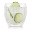 Clearance Bodum Lote 2 Vasos Doble Pared 20cl Pavina Rayados