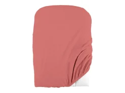 Discount Lote de 2 fundas de cambiador en esponja rizada 50 x 75 cm Terracota