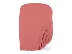 Discount Lote de 2 fundas de cambiador en esponja rizada 50 x 75 cm Terracota