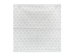 Best Atmosphera Lote de 4 servilletas de mesa con motivos geométricos Gris