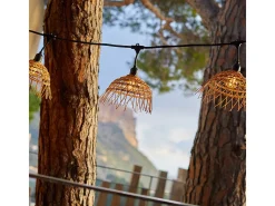 Lumisky Luces de cadena conectables E27 6M HAWAII Marru00f3n Discount
