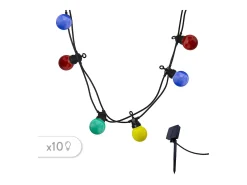 Lumisky Luces solares de cadena 5.7 m PARTY Multicolor