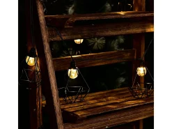 Outlet Lumisky Luces solares de cadena 3.9M MILY Negro