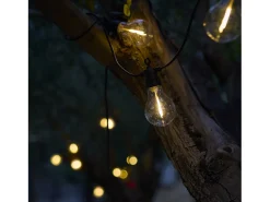 Lumisky Guirnalda Luminosa-Luces solares de cadena 7.5M PARTY MAX Transparente