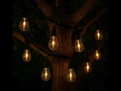 Lumisky Guirnalda Luminosa-Luces solares de cadena 7.5M PARTY MAX Transparente