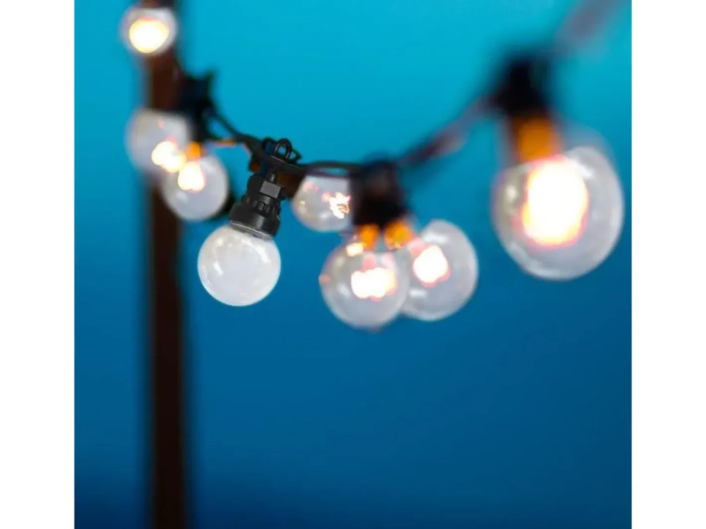 Lumisky Luces solares de cadena 5.7M PARTY Transparente Sale