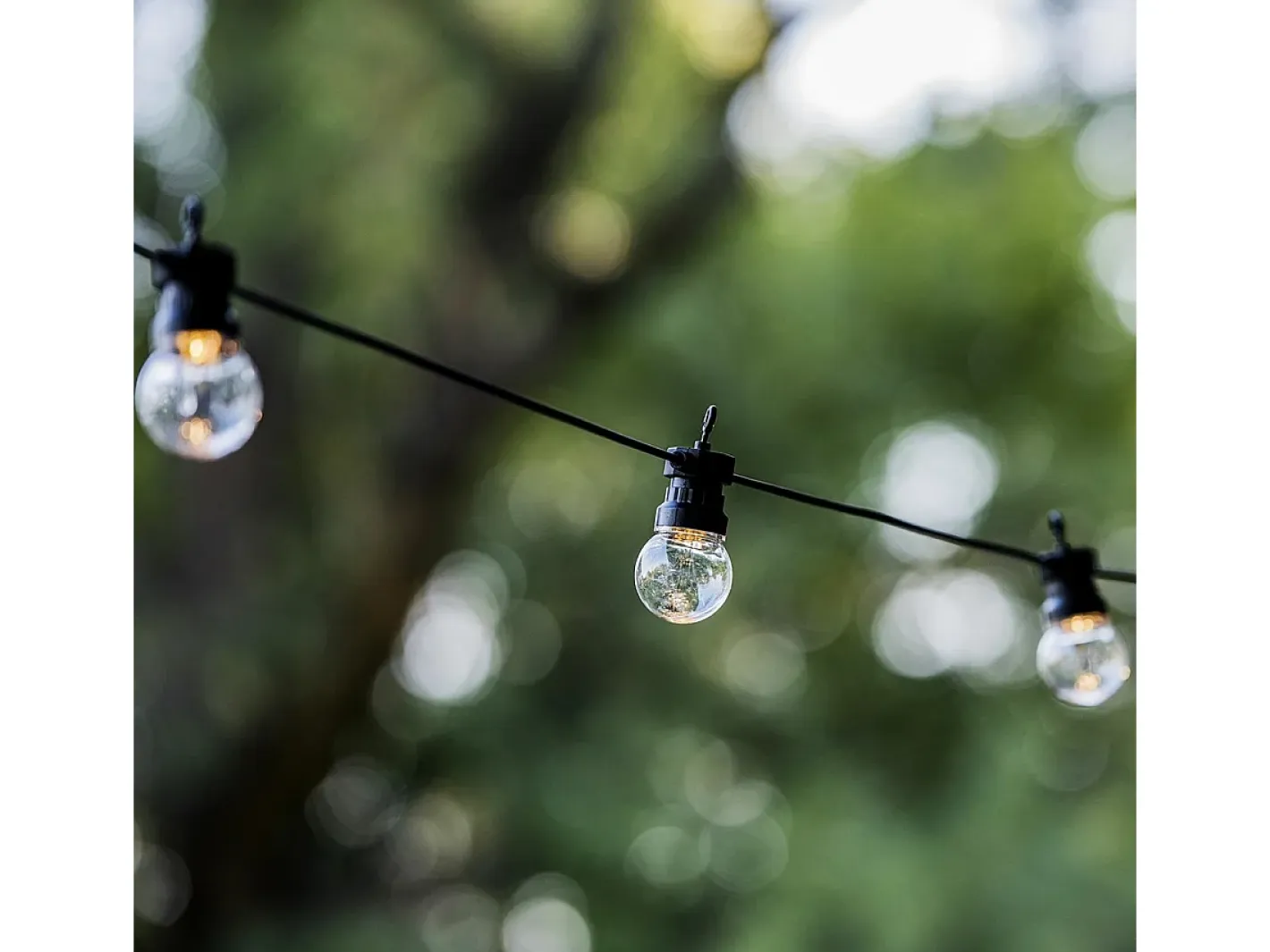 Lumisky Luces solares de cadena 5.7M PARTY Transparente Sale