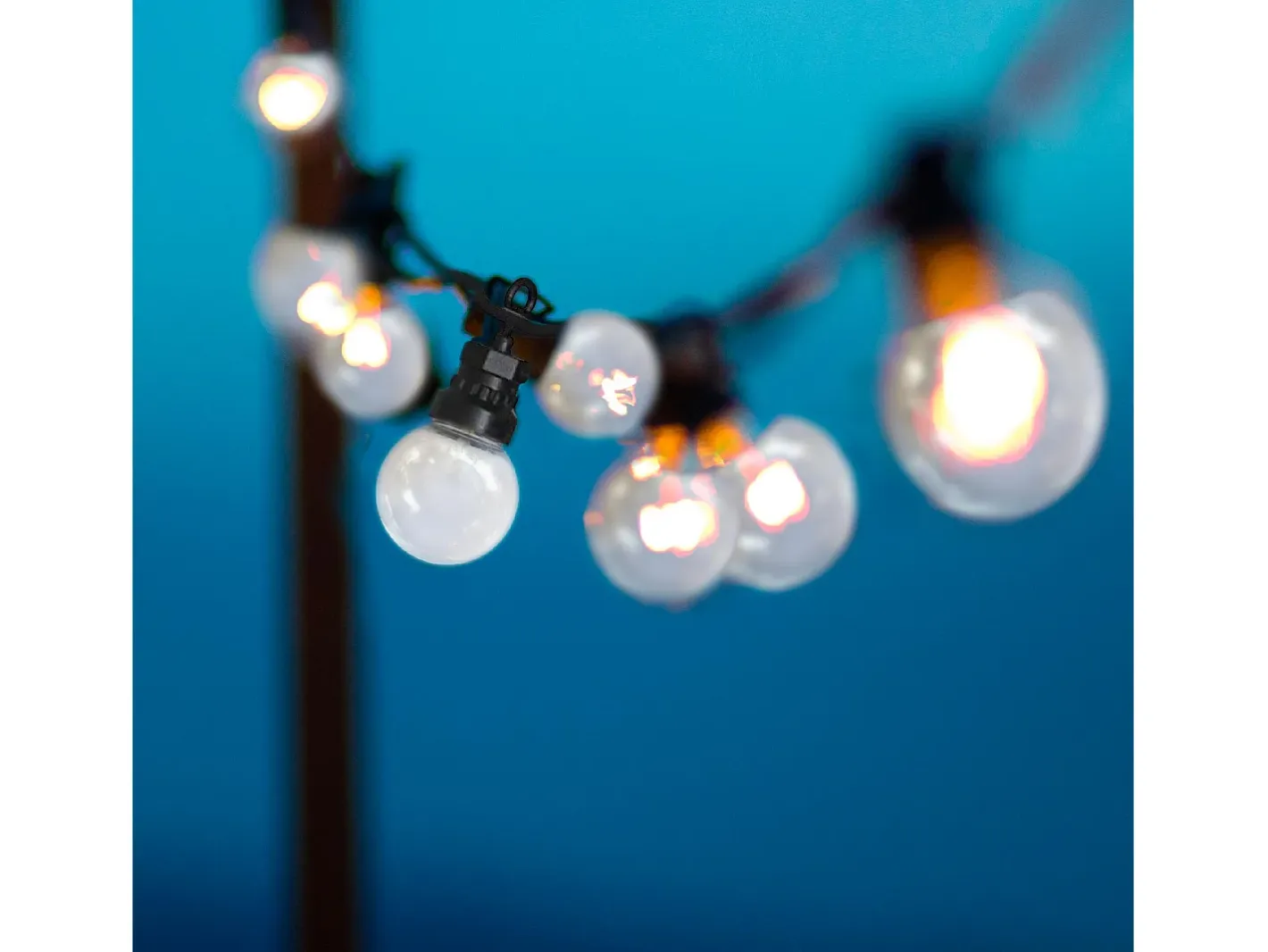 Lumisky Luces solares de cadena 5.7M PARTY Transparente Sale