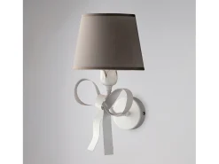 Discount Lucy - Aplique Shabby de hierro lacado blanco 1 luz .16 - P.19 - BL184-AP1-BCO Blanco roto