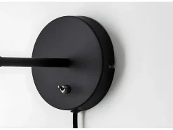 Markslojd Aplique Para Pared-Luz de pared de metal máxima Negro