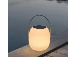 Clearance Lumisky Luz de trabajo solar recargable H34CM JIMMY Blanco