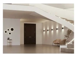 Aplique Para Pared-Mac Mini Wall Corten - Aplique LED de pared de 6 W con interruptor CCT 2700K/3200K/4000K en aluminio, aplique de pared de 360 grados - Beneito & Faure Marru00f3n