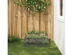 Macetero-Maceta para Jardín | Jardinera | Macetero oliva 90 x 90 x 35 cm Acero Verde