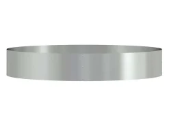 New Maceta para Jardín | Jardinera | Macetero 120 x 120 x 20 cm Acero galvanizado Plateado
