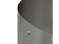 New Maceta para Jardín | Jardinera | Macetero 120 x 120 x 20 cm Acero galvanizado Plateado
