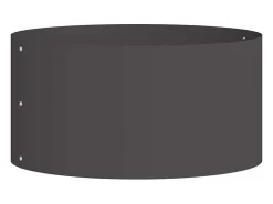 Maceta para Jardín | Jardinera | Macetero 40 x 40 x 20 cm Acero Negro Sale
