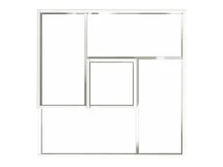 Best Maceta para Jardín | Jardinera | Macetero 60 x 60 x 50 cm Acero Blanco
