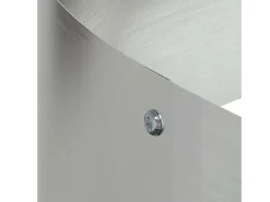 Maceta para Jardín | Jardinera | Macetero 90 x 90 x 20 cm Acero galvanizado Plateado Sale