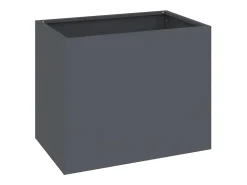 Macetero-Maceta para Jardín | Jardinera | Macetero Antracita Acero laminado en frío Gris