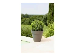 Riviera Maceta Soleilla - Redonda Ø 60 x 53,6 cm - brillante - Gris New