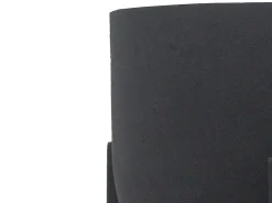 OZAIA Macetero-Macetero de pie de metal - D. 18 x Alt. 25,5 cm - mate - ZARIWI Negro