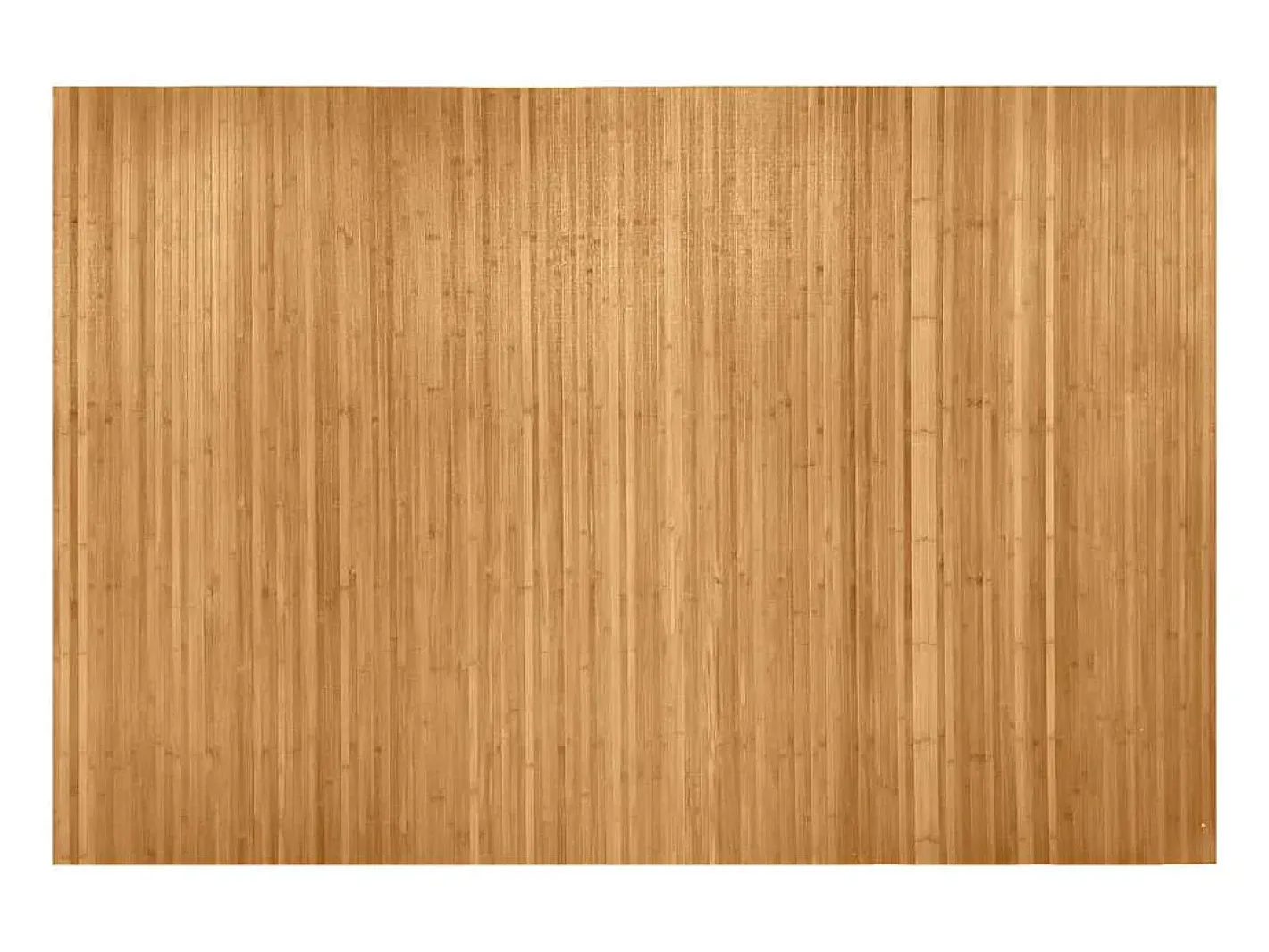 Mampara de bambú natural 250x165 cm Marru00f3n Outlet