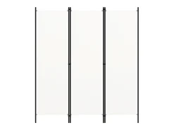 Hot Mampara divisoria de 3 paneles Blanca 150x180 cm Blanco