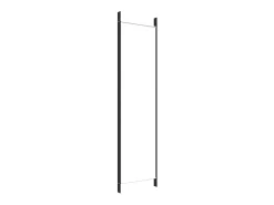 Biombo-Mampara divisoria de 4 paneles Tela Blanca 200x200 cm Blanco