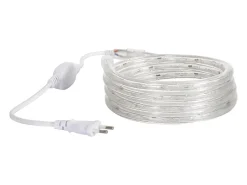 Outlet Ledkia Manguera LED Redonda 220V AC 36 LED/m Cálido IP65 a Medida Corte cada 100 cm 25 m Blanco