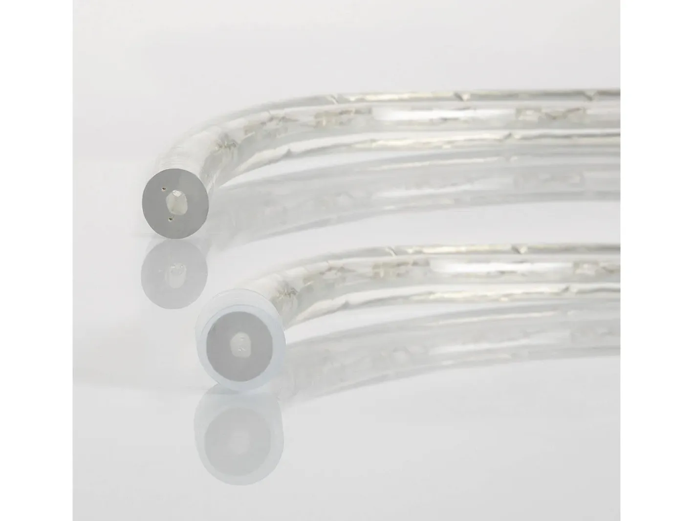 Hot Ledkia Manguera LED Redonda 220V AC 36 LED/m Cálido IP65 a Medida Corte cada 100 cm 5 m Blanco