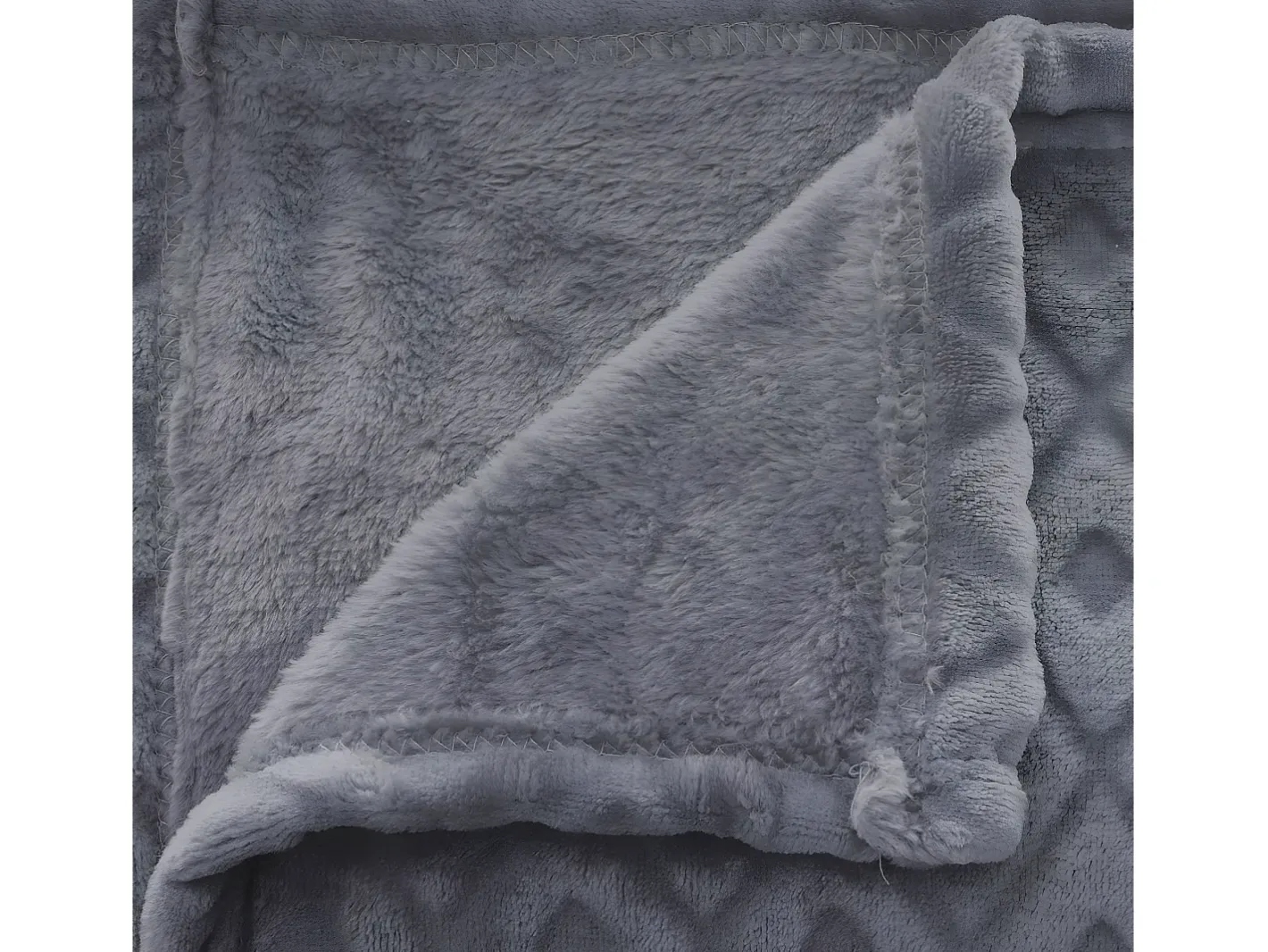 Discount Atmosphera Manta Plaid Winter Rhombus (230 x 180 cm) Gris
