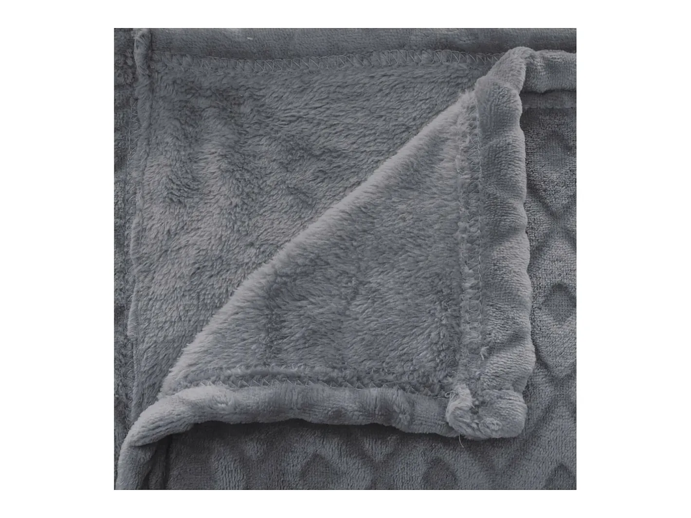 Discount Atmosphera Manta Plaid Winter Rhombus (230 x 180 cm) Gris