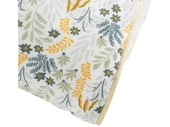 Sauthon Ropa De Cama-Manta blanca de algodón 100x75cm Blanco