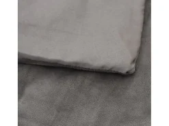 Sale Manta con peso con funda tela 150x200 cm 7 kg ES509169 Gris