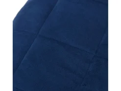 Sale Manta con peso tela 137x200 cm 10 kg ES768472 Azul