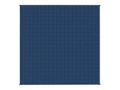 Manta con peso tela 200x200 cm 9 kg ES182551 Azul