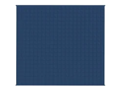 Clearance Manta con peso tela 200x230 cm 13 kg ES589728 Azul