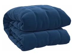 Best Manta con peso tela 150x200 cm 7 kg ES822739 Azul