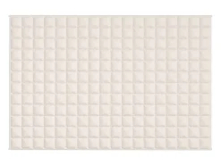 Manta con peso tela color claro 122x183 cm 9 kg ES689588 Crema Hot