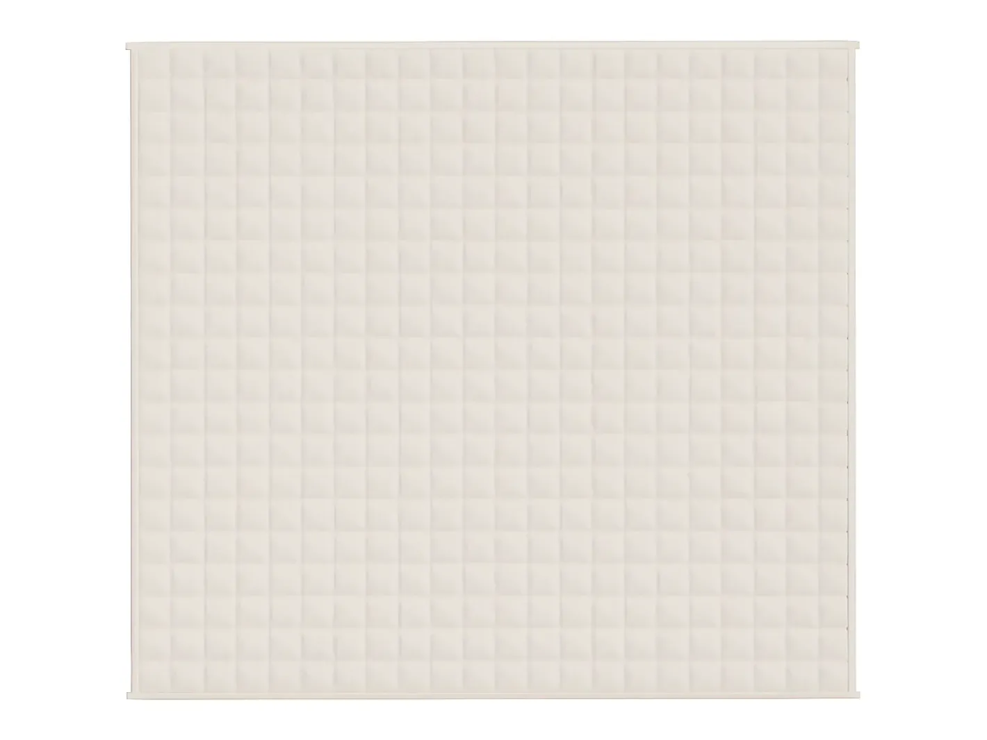 Online Manta con peso tela color claro 200x220 cm 13 kg ES380422 Crema