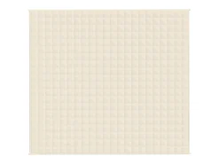 Online Manta con peso tela color claro 200x220 cm 9 kg ES988578 Crema