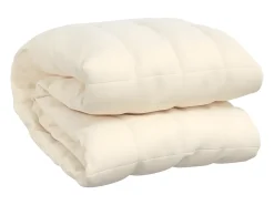 Online Manta con peso tela color claro 200x220 cm 9 kg ES988578 Crema
